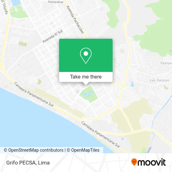 Mapa de Grifo PECSA