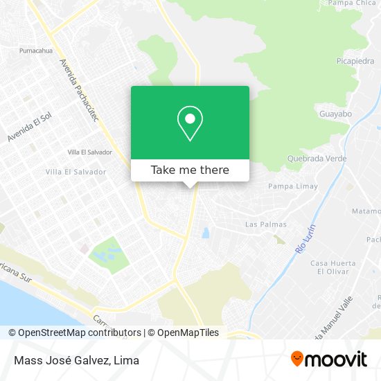 Mapa de Mass José Galvez