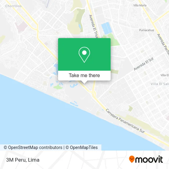 3M Peru map
