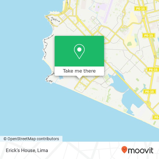 Erick's House map