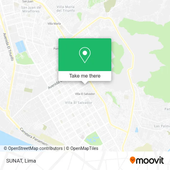 SUNAT map
