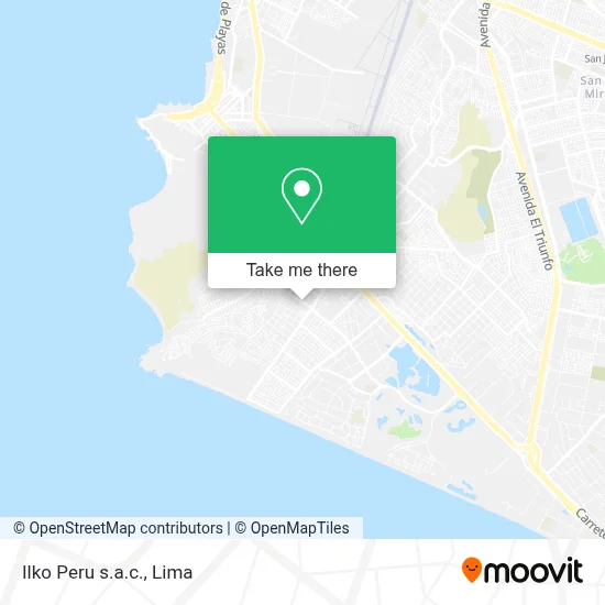 Ilko Peru  s.a.c. map