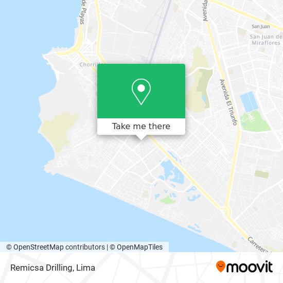 Mapa de Remicsa Drilling