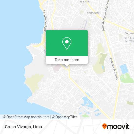 Mapa de Grupo Vivargo