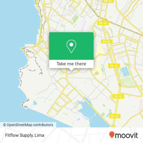 Fitflow Supply map