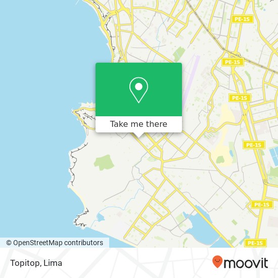 Topitop map
