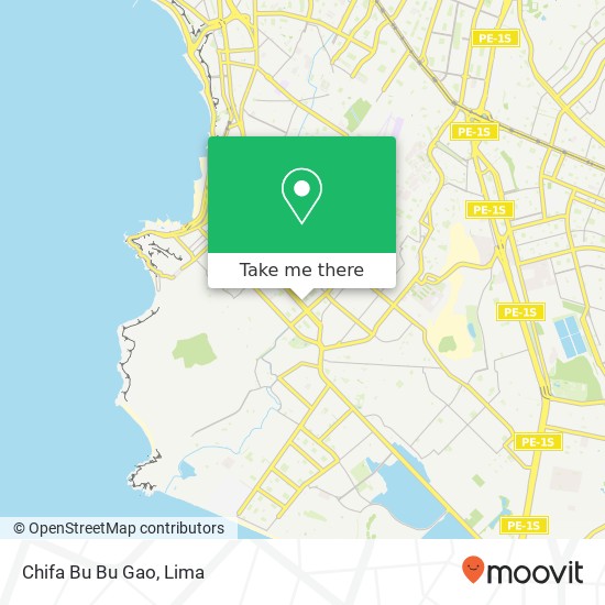 Chifa Bu Bu Gao map