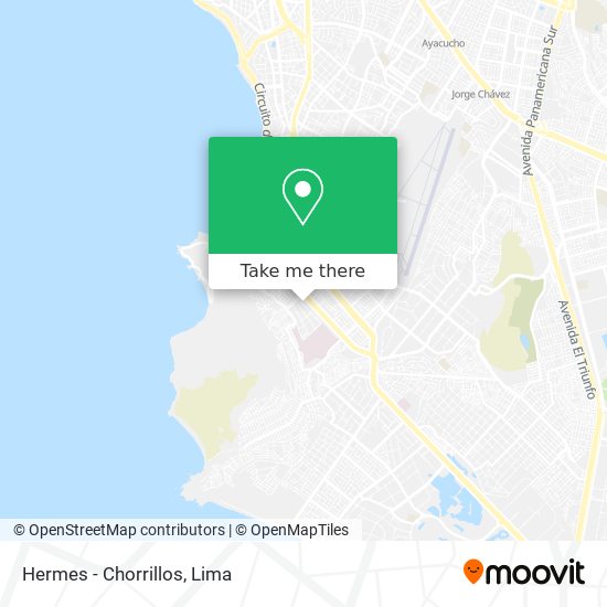 Hermes - Chorrillos map