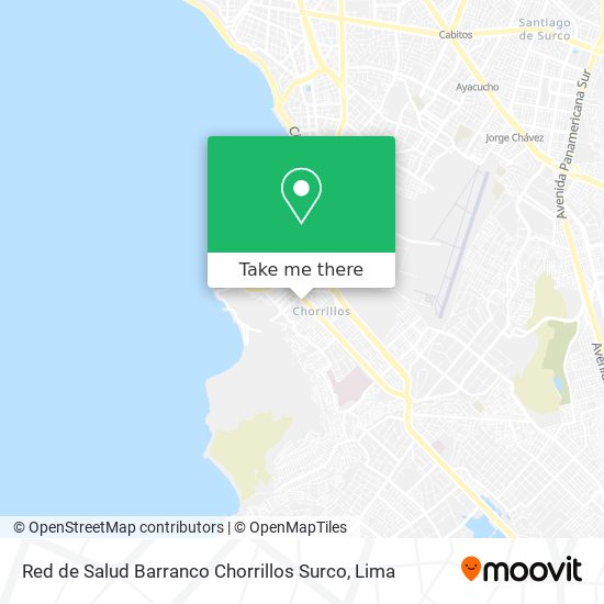 Red de Salud Barranco Chorrillos Surco map