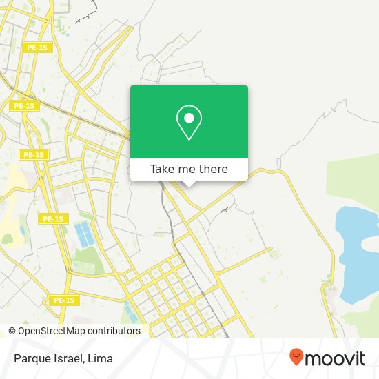 Parque Israel map