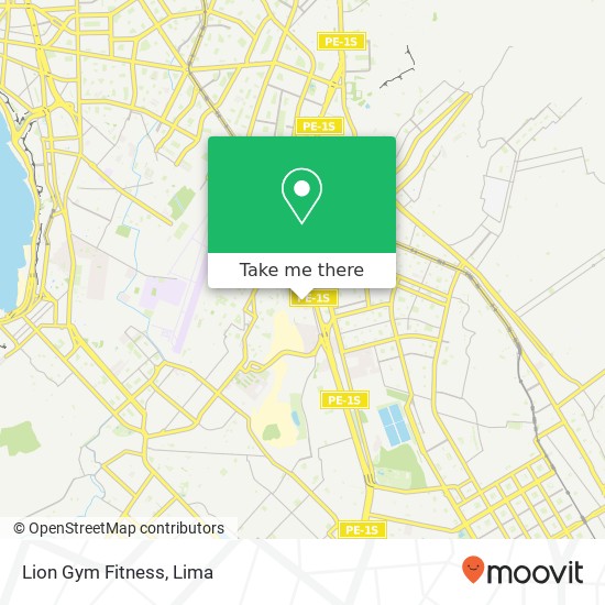 Lion Gym Fitness map