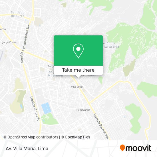 Av. Villa María map