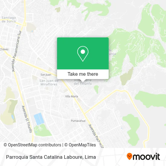 Parroquia Santa Catalina Laboure map