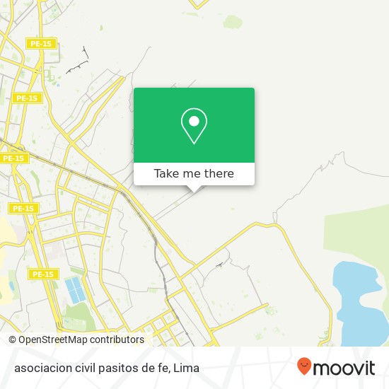 asociacion civil pasitos de fe map