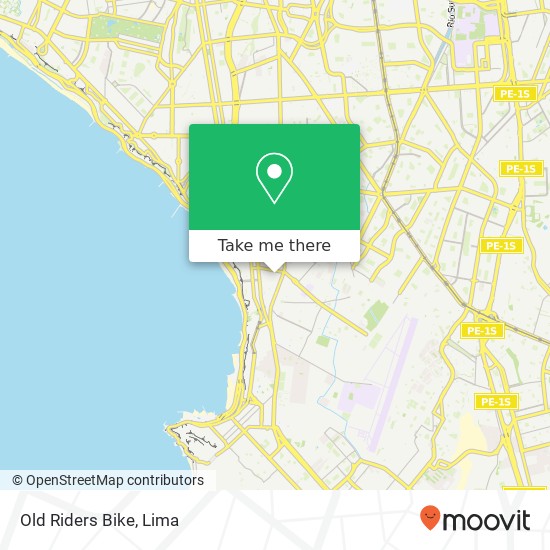 Old Riders Bike map