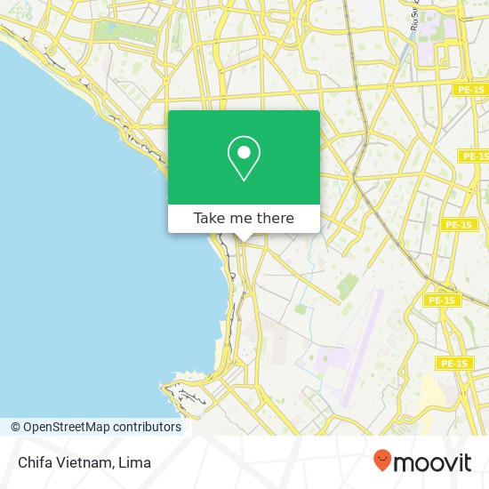Chifa Vietnam map