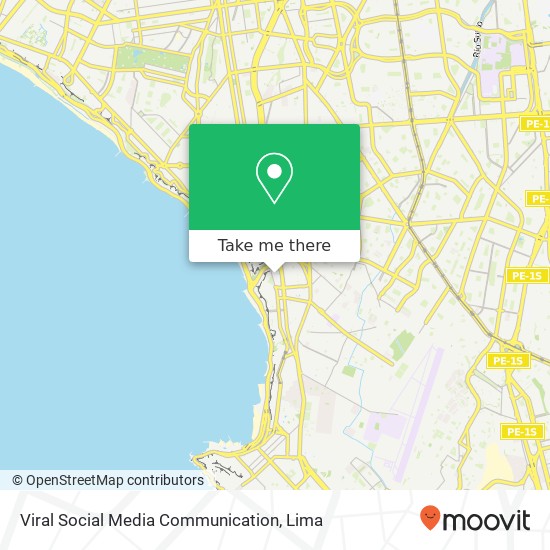 Viral Social Media Communication map