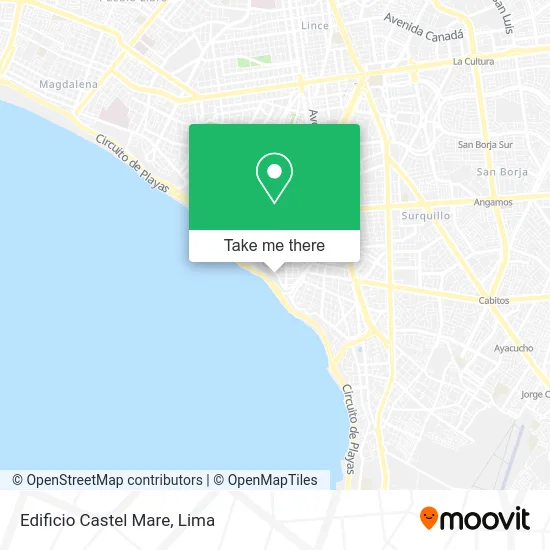 Edificio Castel Mare map