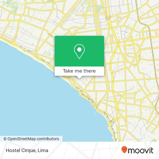 Hostel Cirque map