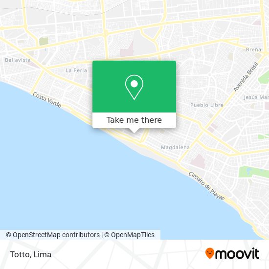 Totto map