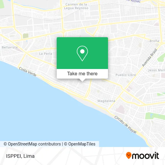 Mapa de ISPPEI