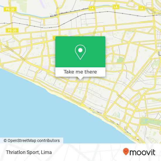 Thriatlon Sport map