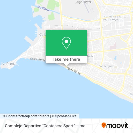 Complejo Deportivo "Costanera Sport" map