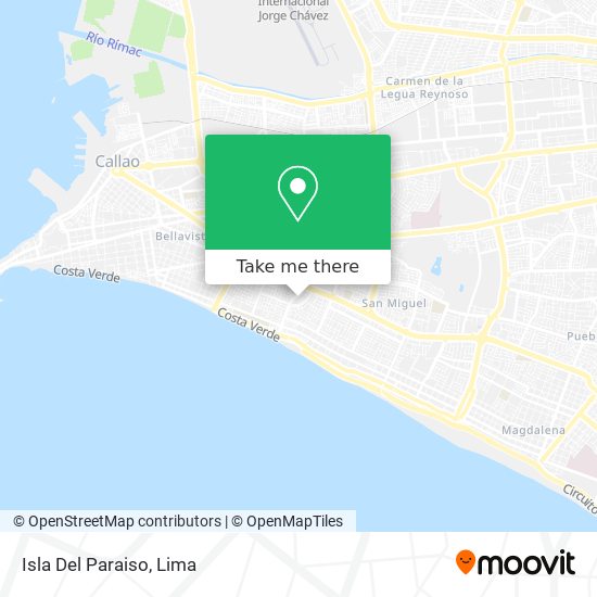 Mapa de Isla Del Paraiso