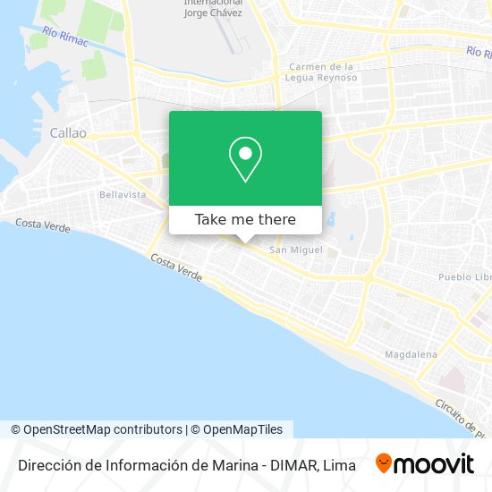 Dirección de Información de Marina - DIMAR map