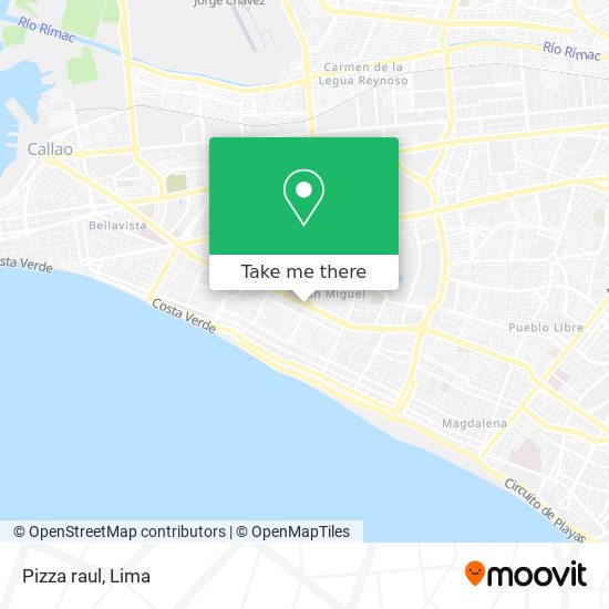 Pizza raul map