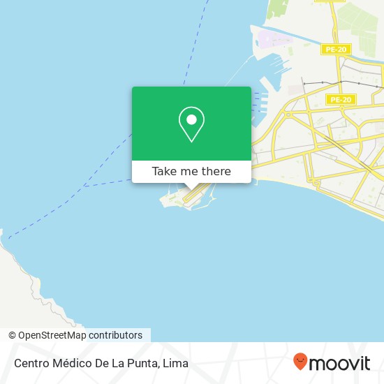Centro Médico De La Punta map