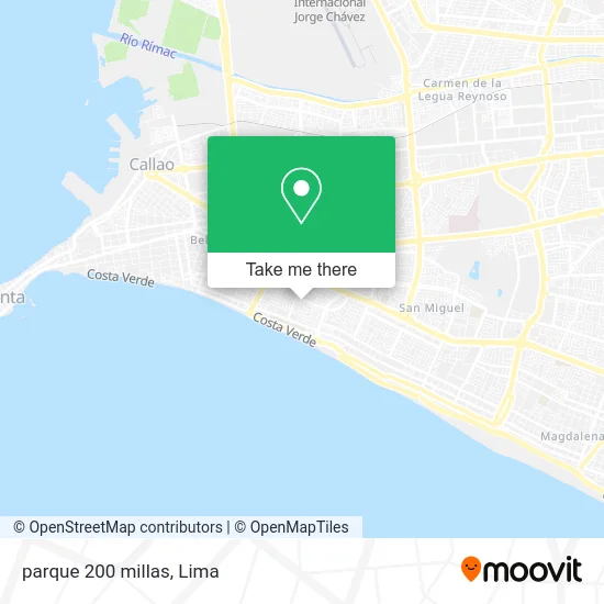 parque 200 millas map