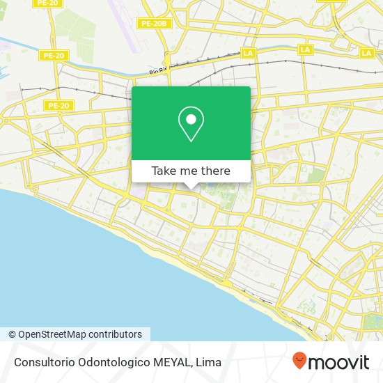 Consultorio Odontologico MEYAL map