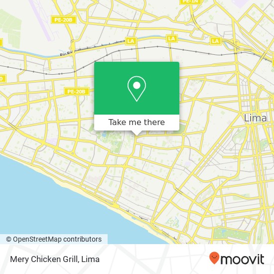 Mery Chicken Grill map