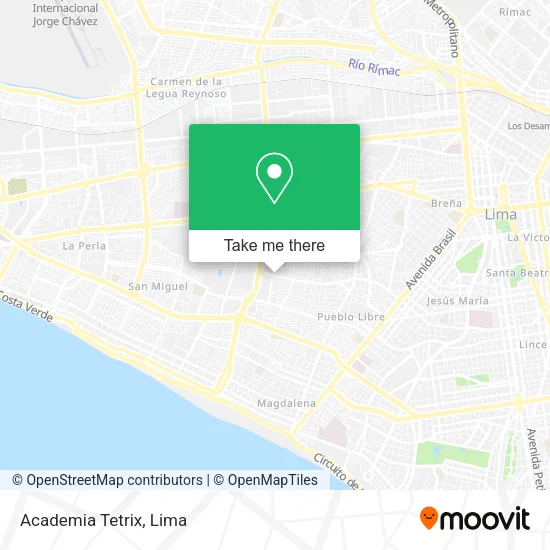 Mapa de Academia Tetrix