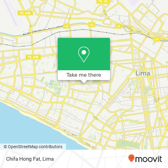 Chifa Hong Fat map