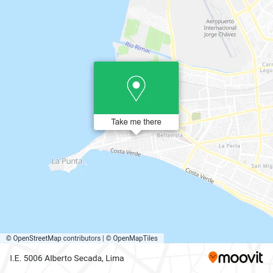 I.E. 5006 Alberto Secada map