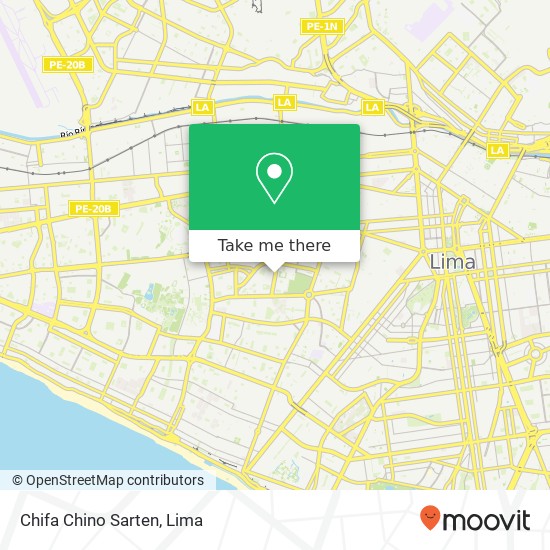 Chifa Chino Sarten map