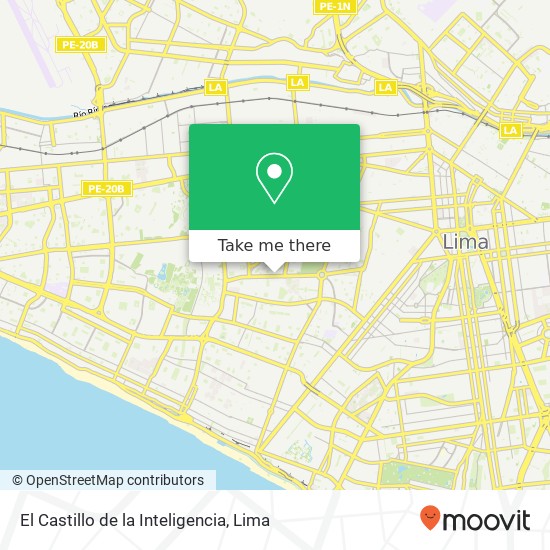 El Castillo de la Inteligencia map