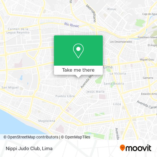 Nippi Judo Club map