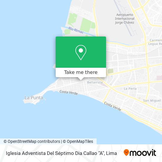 Iglesia Adventista Del Séptimo Dia Callao "A" map