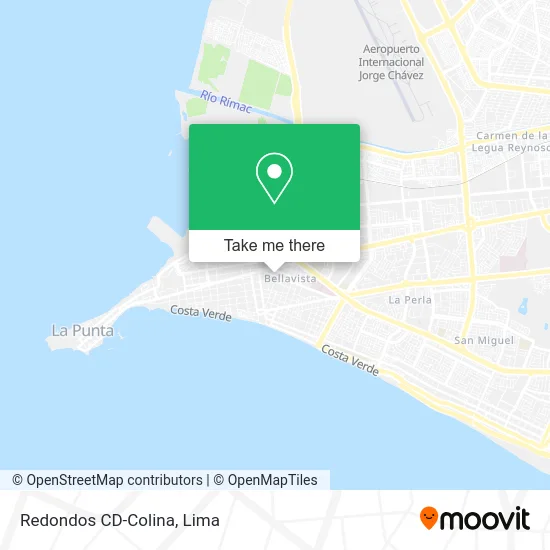 Redondos  CD-Colina map