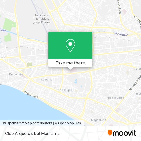 Club Arqueros Del Mar map