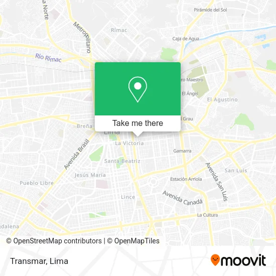 Mapa de Transmar