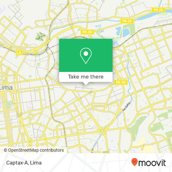 Captax-A map