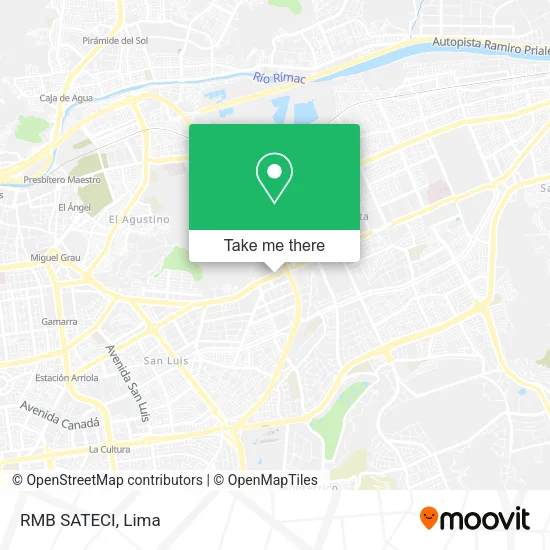 Mapa de RMB SATECI