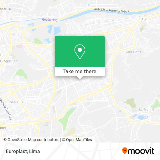 Europlast map