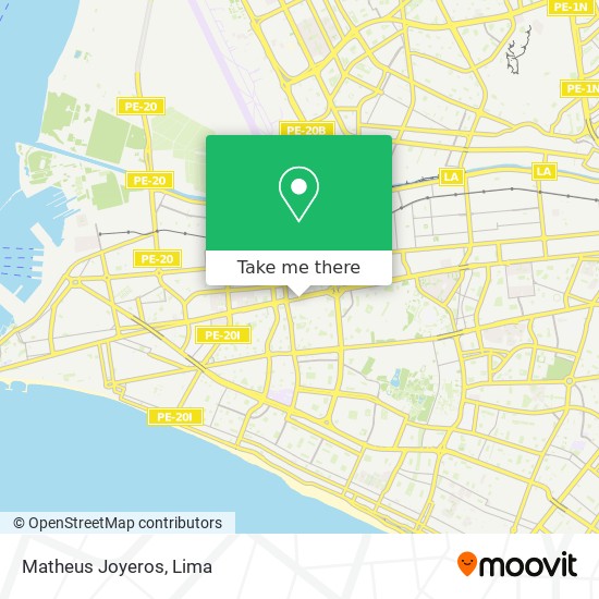 Matheus Joyeros map
