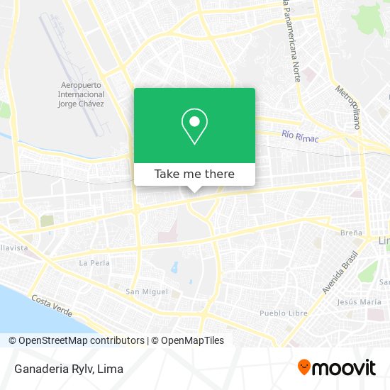 Ganaderia Rylv map