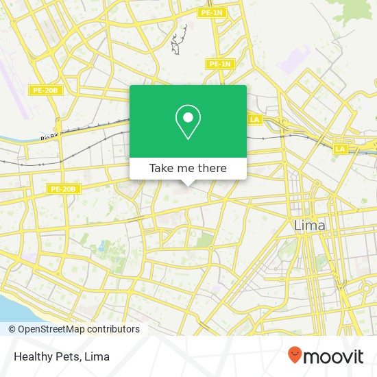 Healthy Pets map